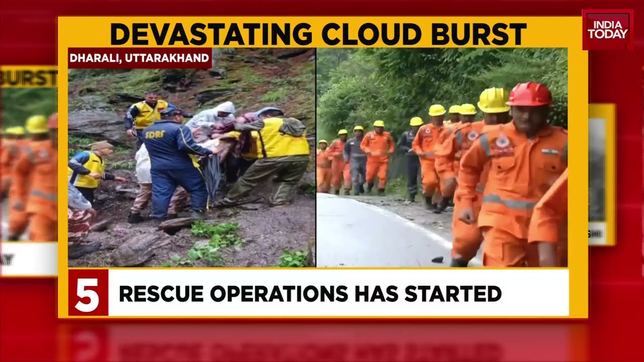Uttarkashi Flash Floods: Homes, Roads Vanish; Rescue Efforts Underway | India Today News