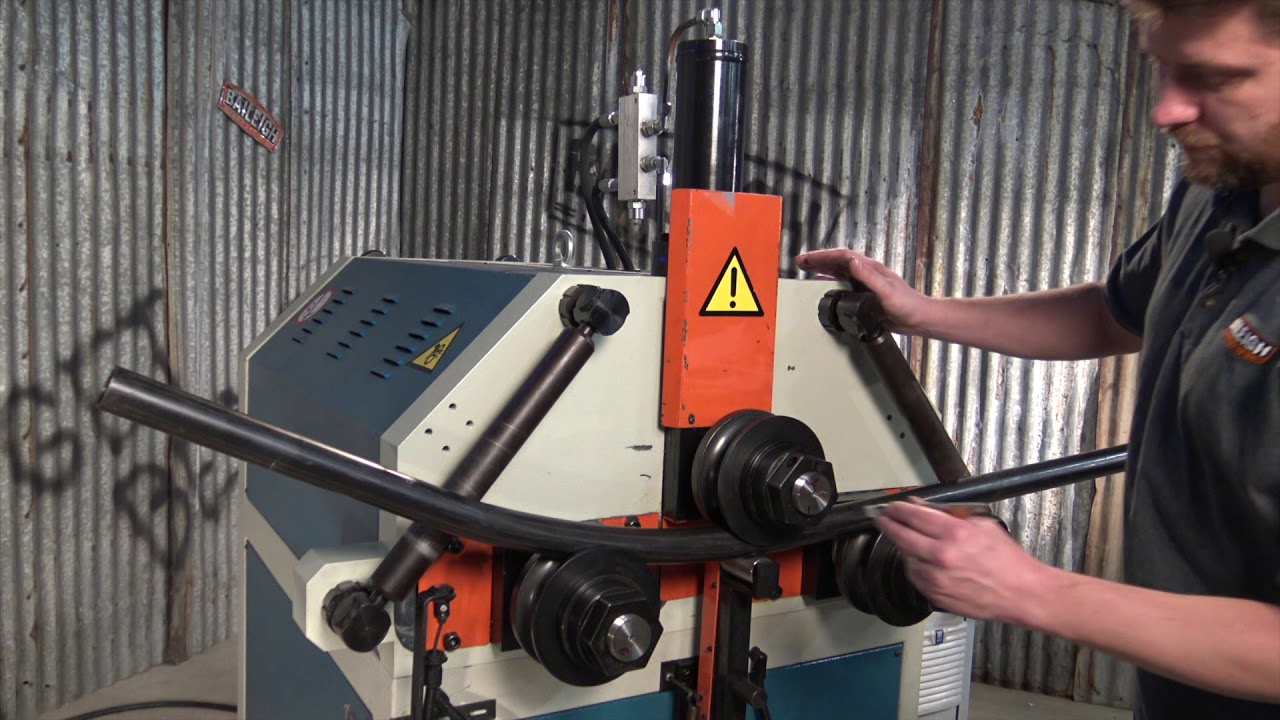 Baileigh Industrial CNC Roll Bender General Operation