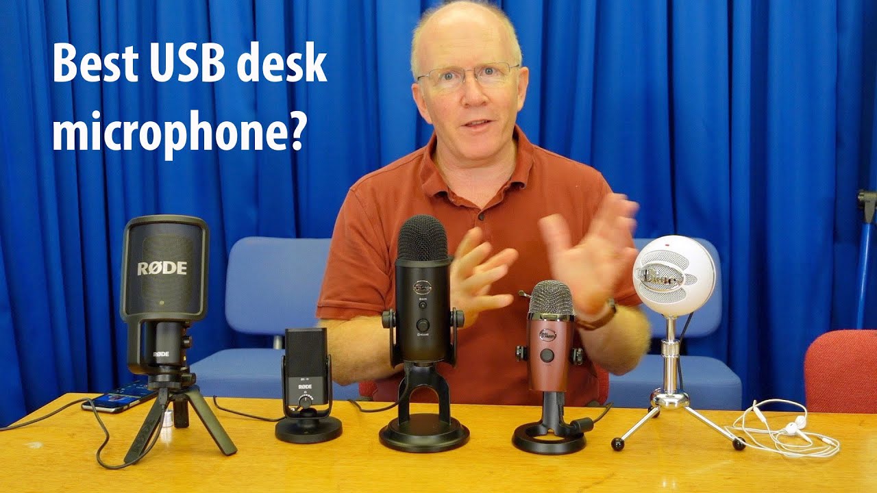 What's the best USB desk microphone for recording your lectures?