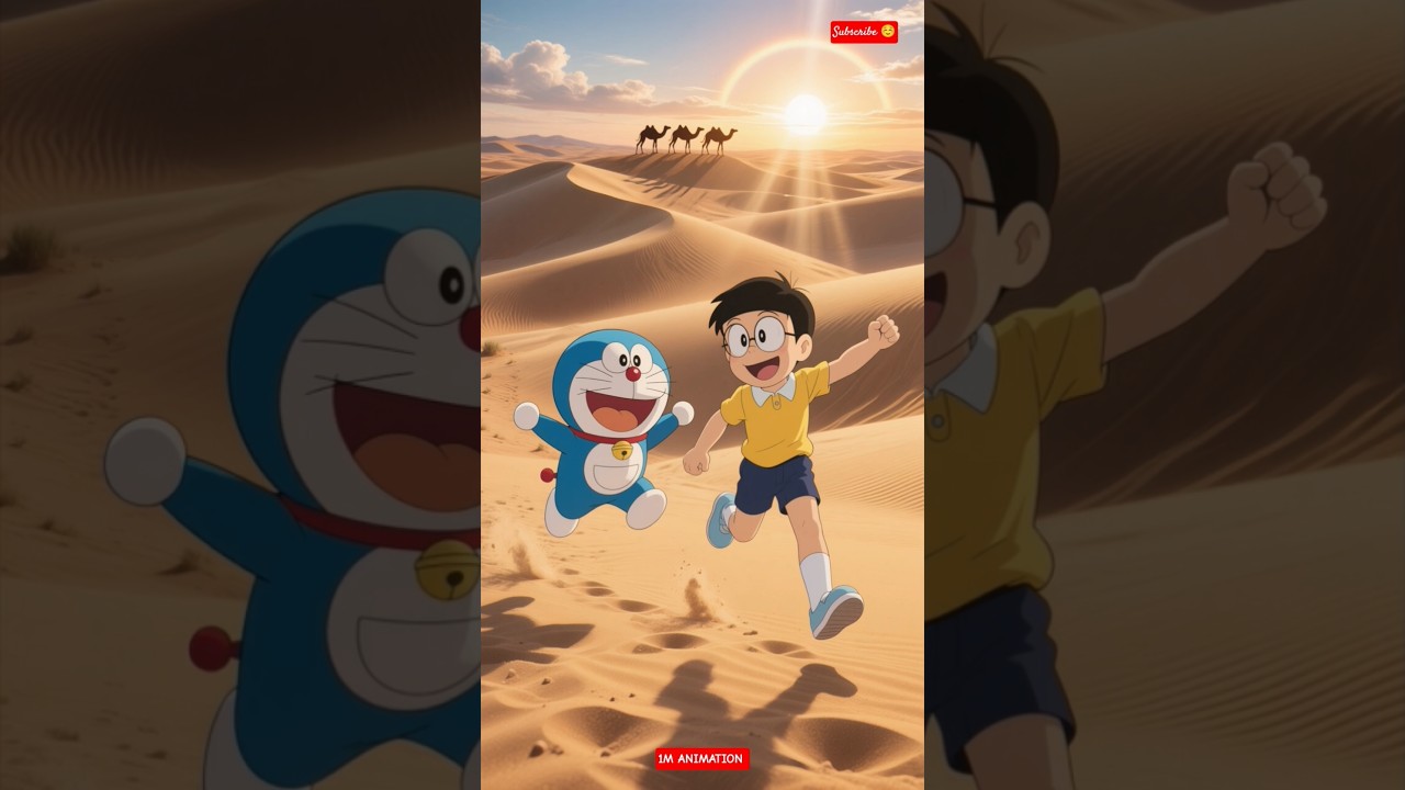 DOREMON AND NOBITA GOING TO VACATION ☺️ #cartoon #doraemon #doremongta5 #anime
