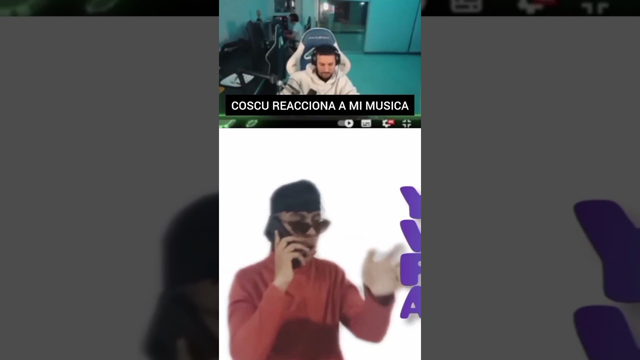 Coscu Reacciona A Mi Música ▶️👑❤️‍🔥 