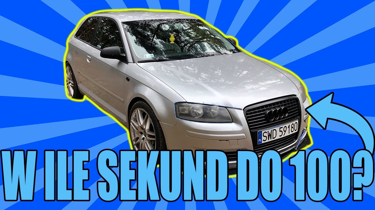 SPRAWDZAM PRZYSPIESZENIE 0-100 i 100-200 KM/H | Audi A3 8P | DRIVE POV