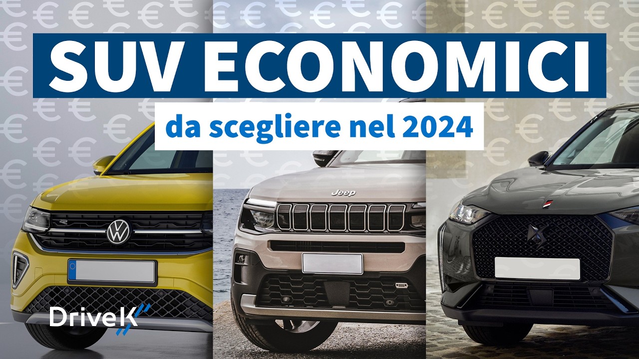 I MIGLIORI SUV da SCEGLIERE nel 2024 sotto i 30.000&euro;
