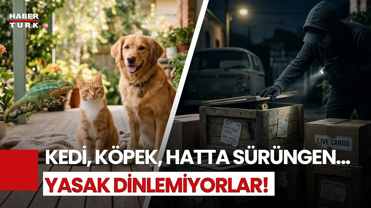 İnternette Yasa Dışı Hayvan Ticareti: Kargo ile Bukalemun Bile Satıyorlar! | Özel Haber