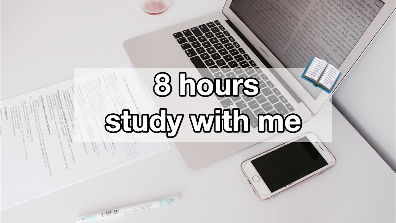 8 HOURS STUDY WITH ME! | Motywacja do nauki ❤️