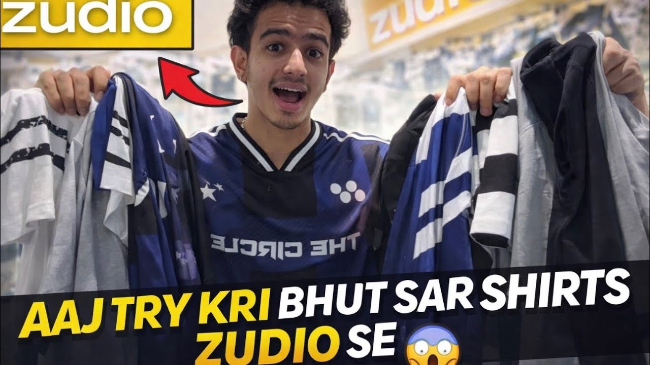Aaj Zudio Se Try Ki Itni Saari T-Shirts 😱 | Budget Fashion Haul 2026