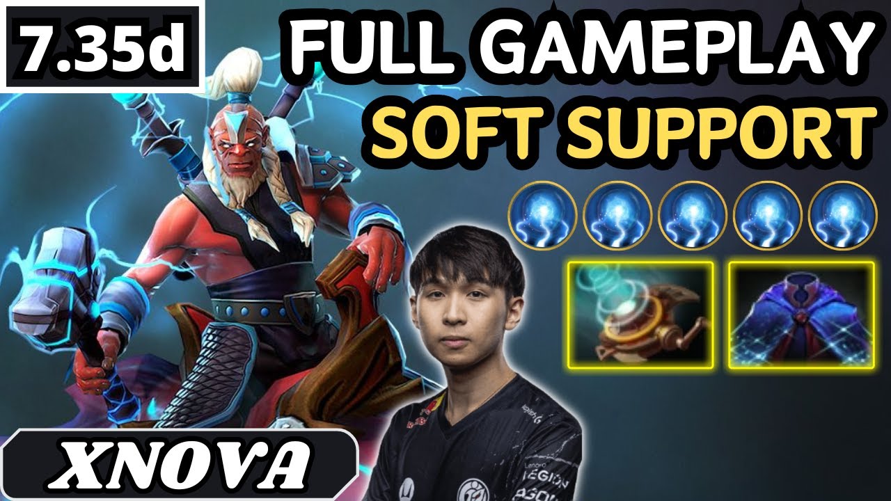 7.35d - Xnova DISRUPTOR Soft Support Gameplay - Dota 2 Full Match Gameplay