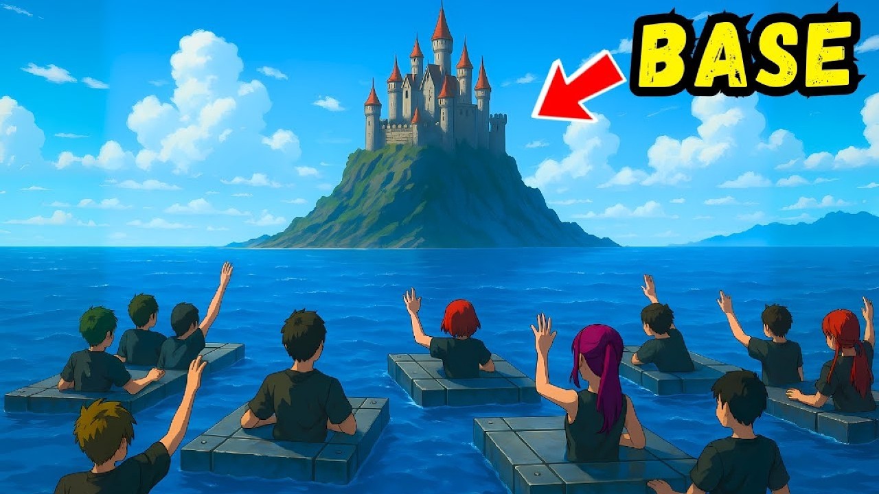 He Built an Ocean Fortress with Endless Food! | Manhwa Recap