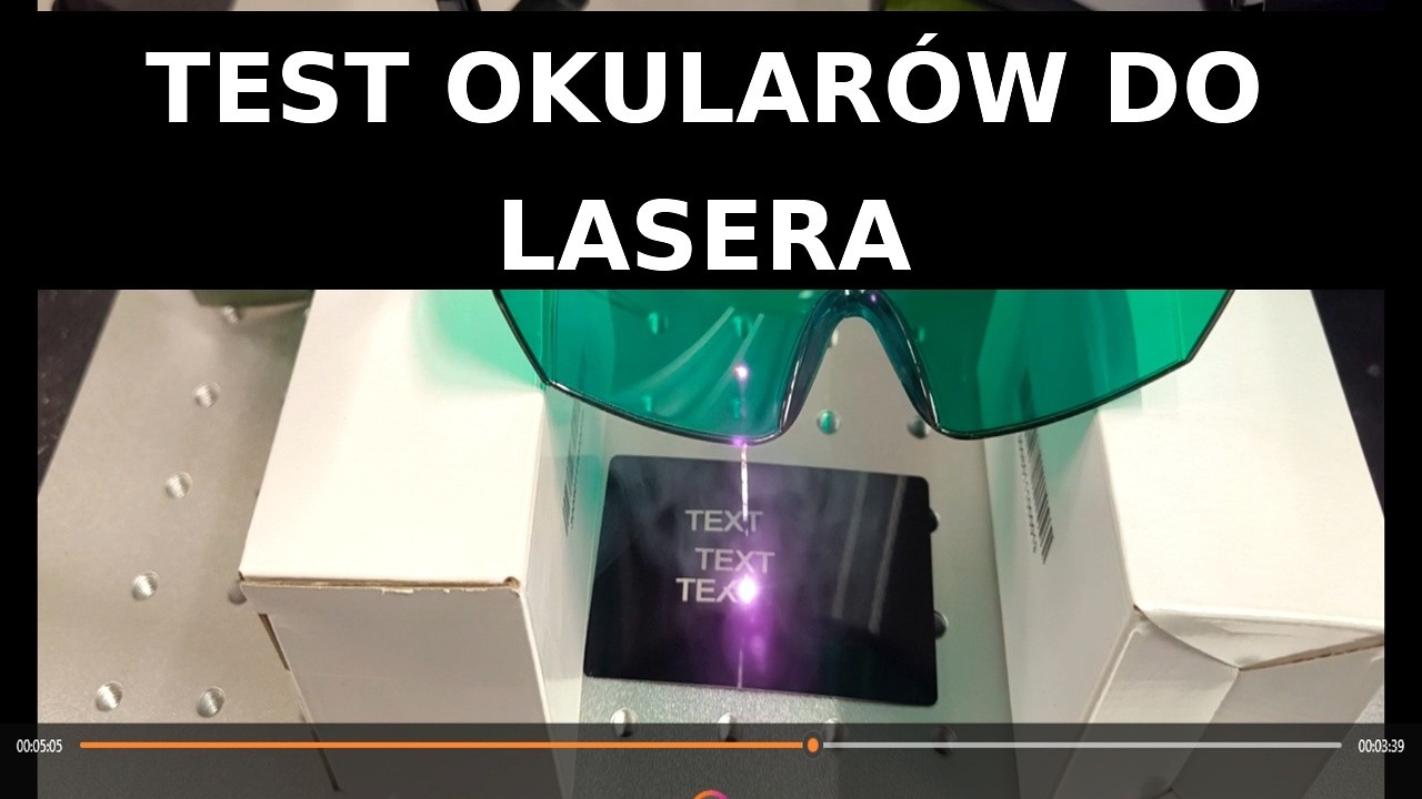Czy okulary do znakowarki FIBER naprawdę chronią oczy? Test AliExpress vs certyfikowane