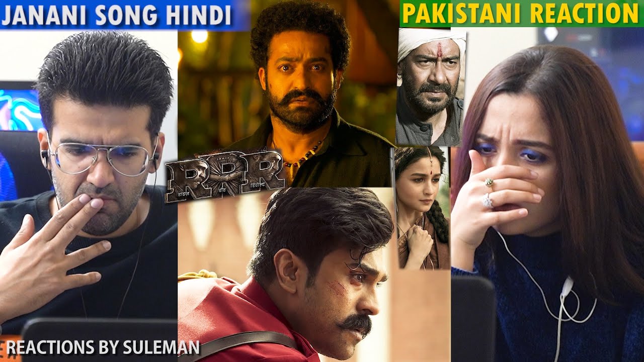 Pakistani Couple Reacts To Janani Song (Hindi) | RRR - M M Kreem | NTR, Ram Charan, Ajay D , Alia B