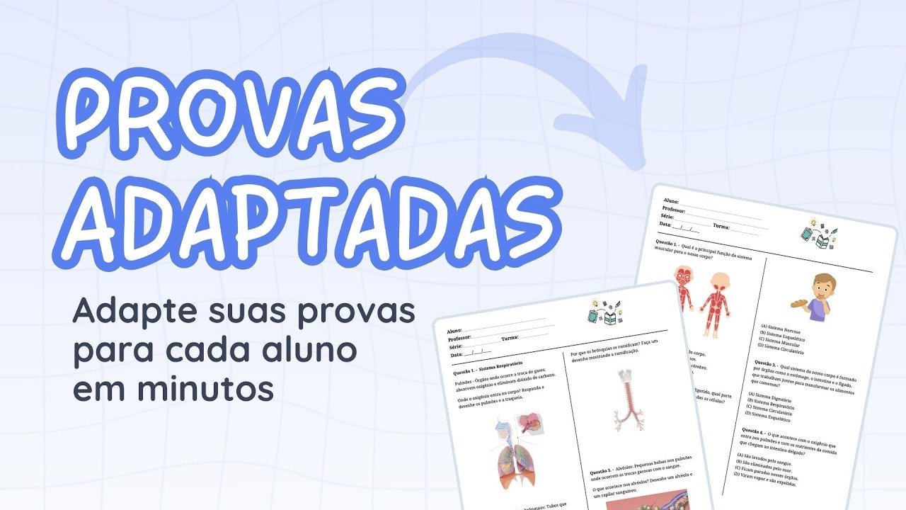Como Criar Provas Adaptadas em Minutos com IA