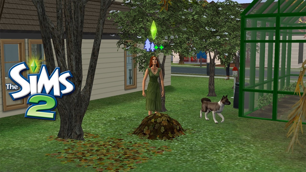 Living a quiet life in The Sims 2 🌳1 hour long Non Commentary Gameplay for sleeping or studying🍀