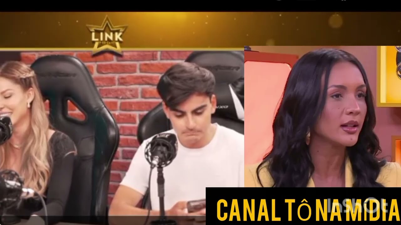 SAORY E DUDU RESPONDENDO AS PERGUNTAS DOS FÃS DURANTE POD CAST