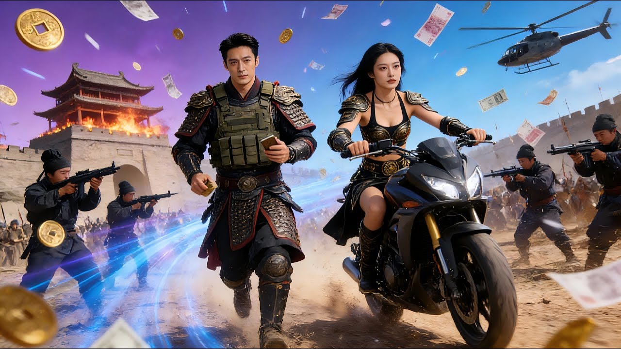 💥驚愕！大夏の商才こそ転生者！金権力でバイクを突っ込む、商業帝国を築けるか‼️