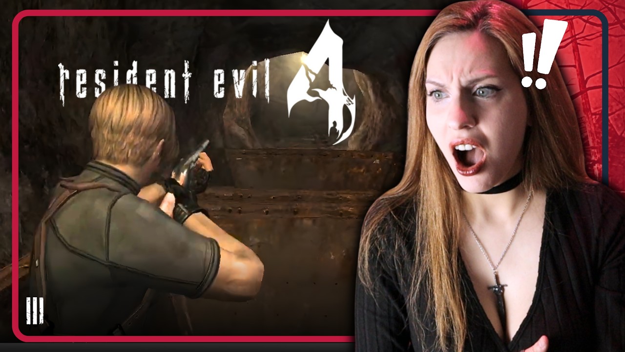 STUCK in the MINES.. My FIRST time playing: THE ORIGINAL Resident Evil 4 [3]