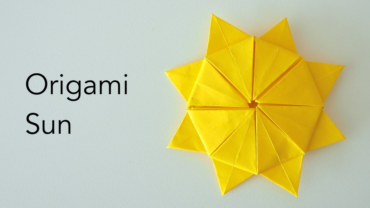 Origami Sun Tutorial