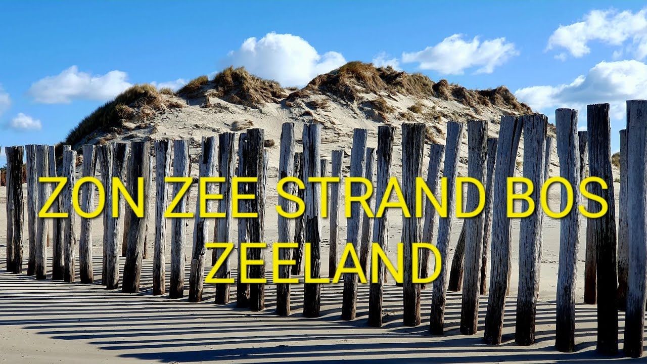 Boswachterij Westerschouwen Burg-Haamstede, Zeeland strand, zee, duinen Beeld 21:9 4K