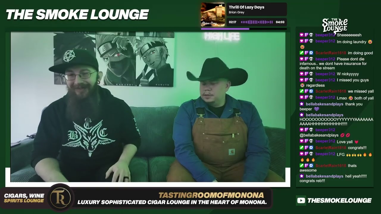 The Smoke Lounge 12/07/25. Episode 12 "Long time, No see"