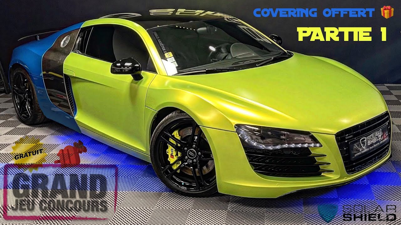 TUTO pose de COVERING sur ma R8 ! ￼