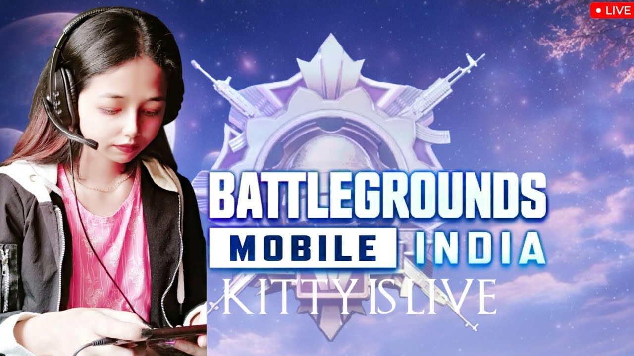 Chill stream 🌝💀❤️|| @KITTYisLive-2 #fyp #trending #shortsfeed #bgmigirlgaminglive #girlgamer #bgmi 