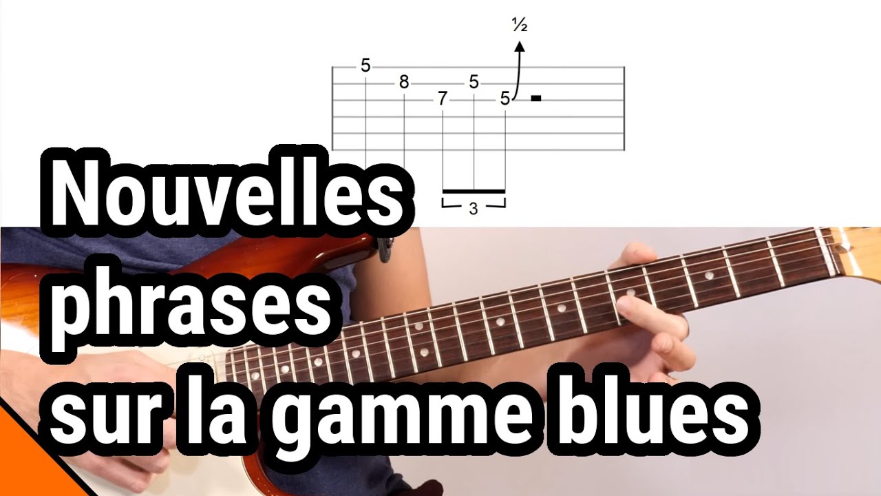 Jouer de nouvelles phrases sur la gamme blues