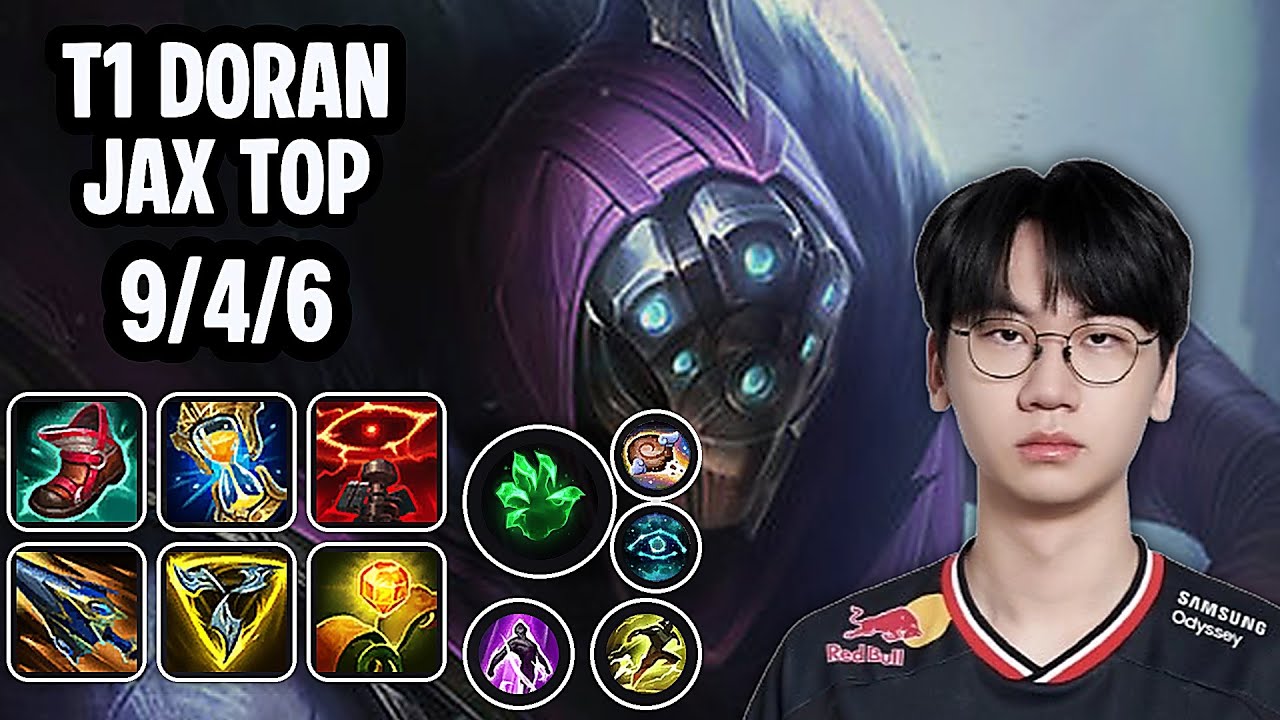 T1 Doran Jax Top VS Fiora SoloQ Replay 20260329