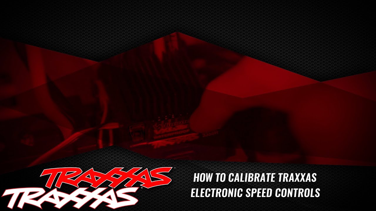 Как откалибровать электронный регулятор скорости Traxxas