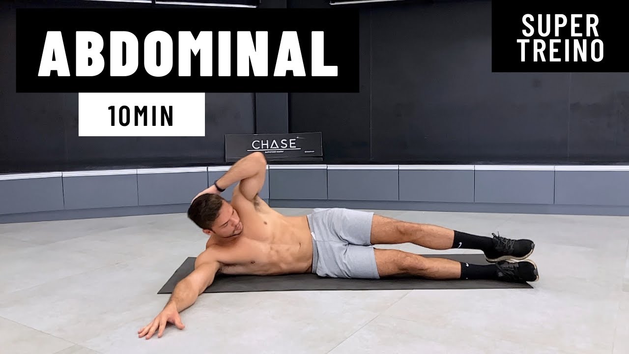 Treino de ABDOMINAL Intenso | 10 min | Sem equipamentos | Super Treino
