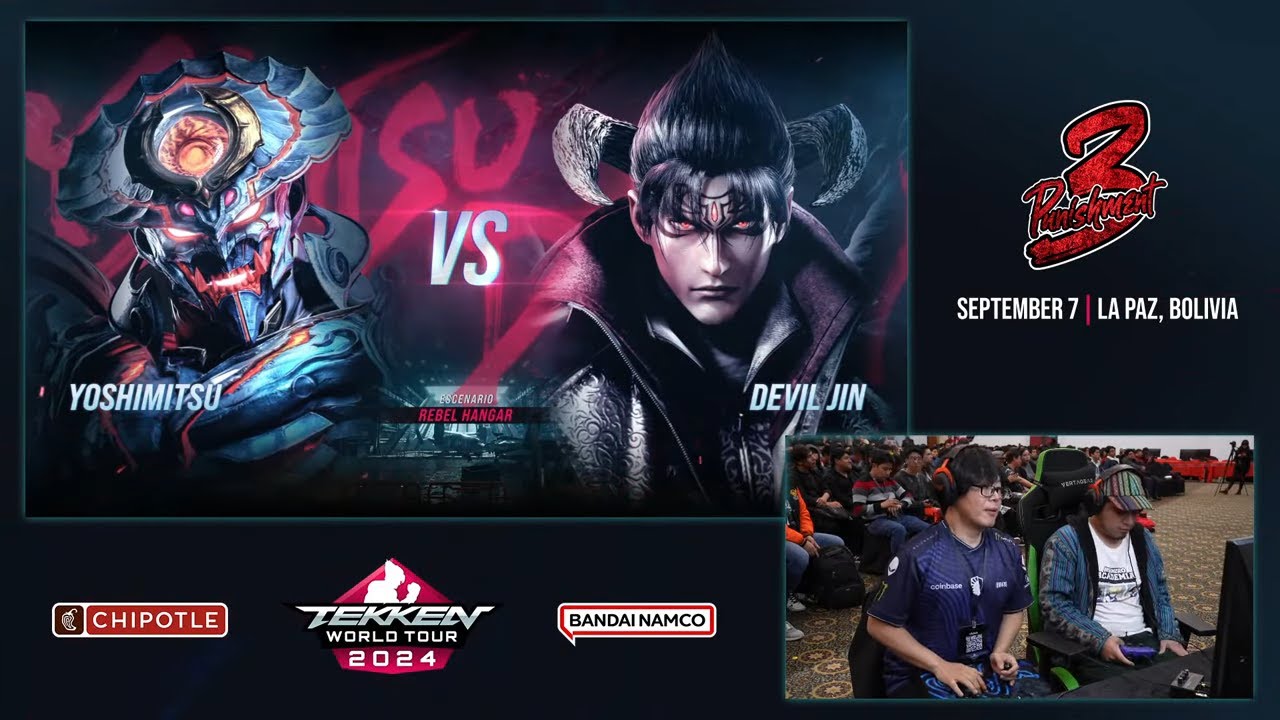 Chaoz (Ёсимицу) против Qudans (Дьявол Джин) TWT 2024 - Punishment 3 - Losers Top 8