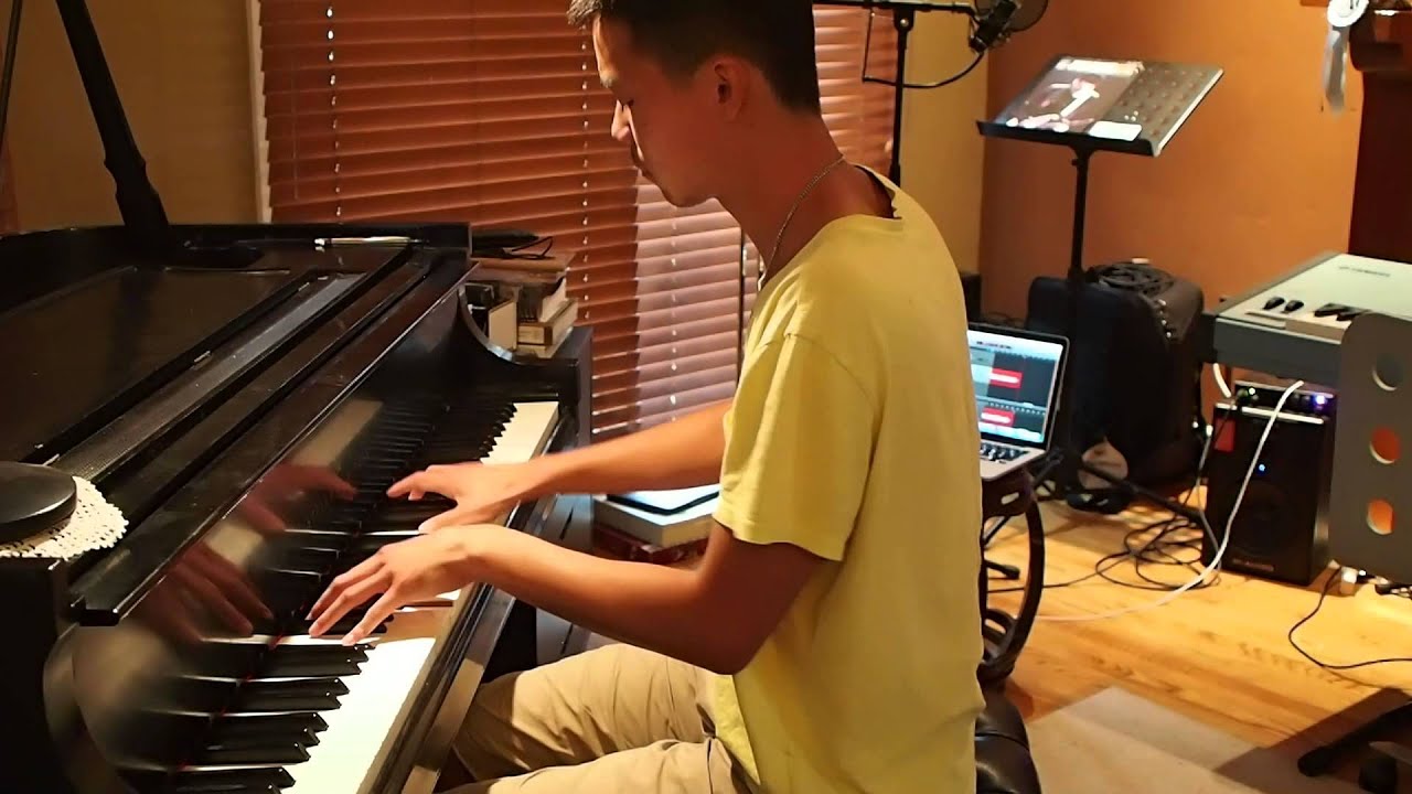 Nick Jonas x Deadmau5 - Levels x Ghosts 'n' Stuff Cover (Piano/Instrumental)