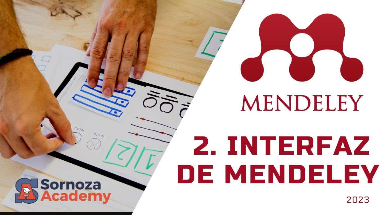 2. Conoce la interfaz del software Mendeley en el 2023