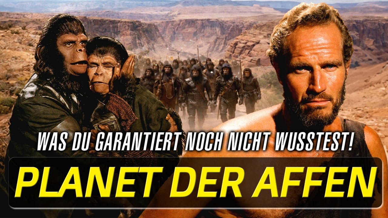 Danach wirst du &bdquo;Planet der Affen&ldquo; (1968) anders sehen! | Hintergr&uuml;nde und Fakten