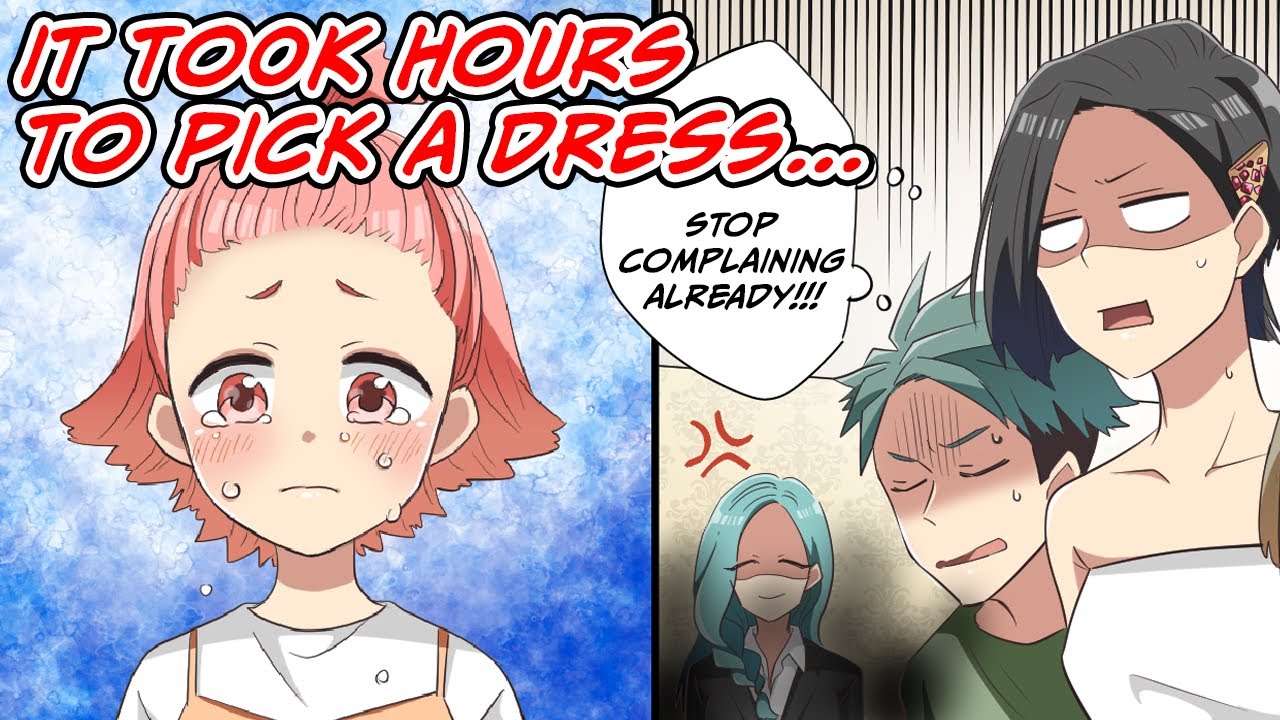 My mother-in-law came with us to pick out my wedding dress… [Manga dub]