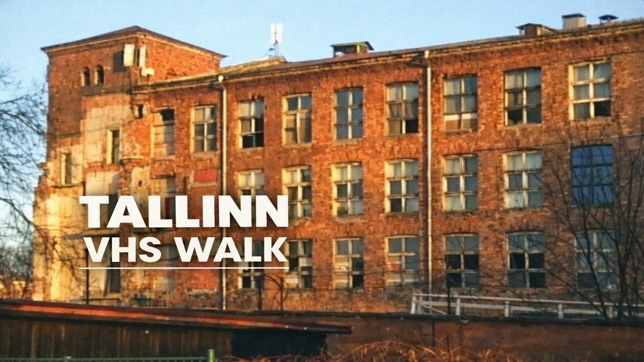 Tallinn VHS Walk 📼 Baltic Manufactory: Forgotten Industrial Tallinn  Заброшенный промышленный гигант