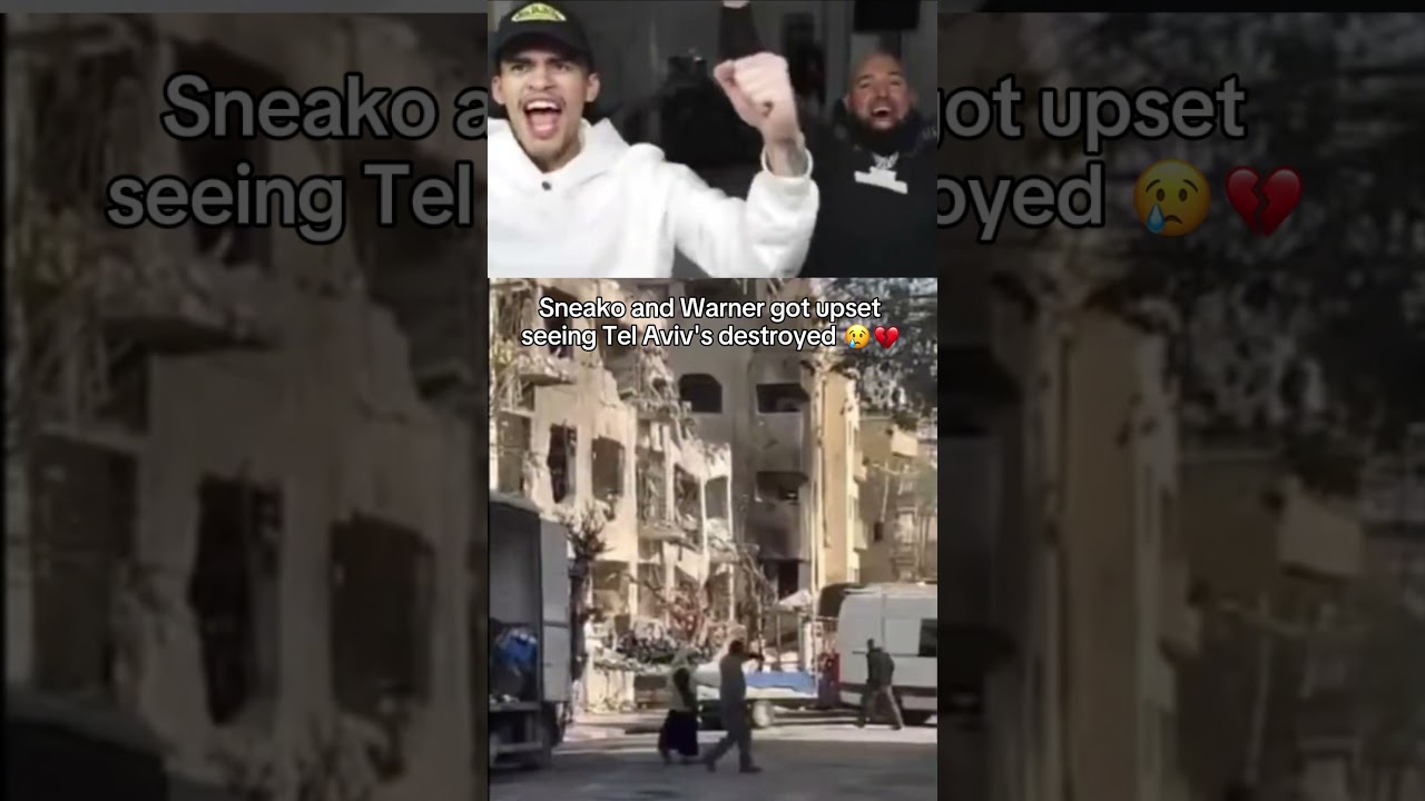 SNEAKO Reacts To Tel Aviv ☠️😭