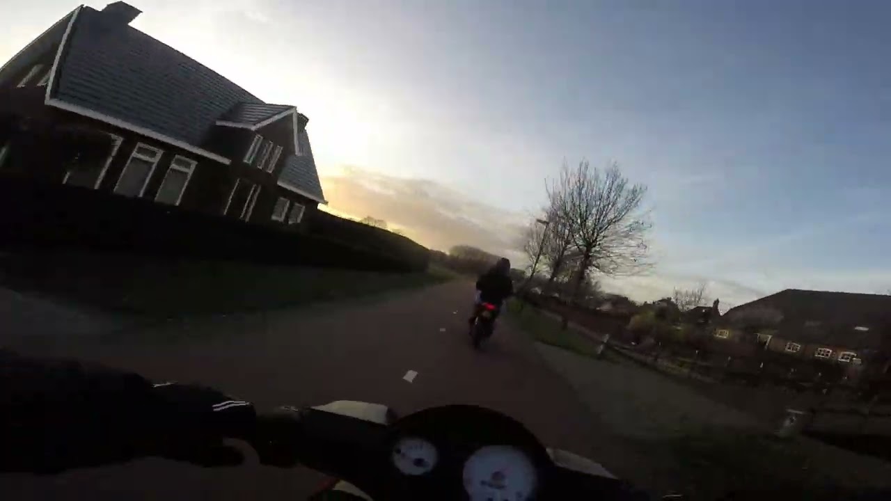 Aerox ruzie tijdens stukje rijden