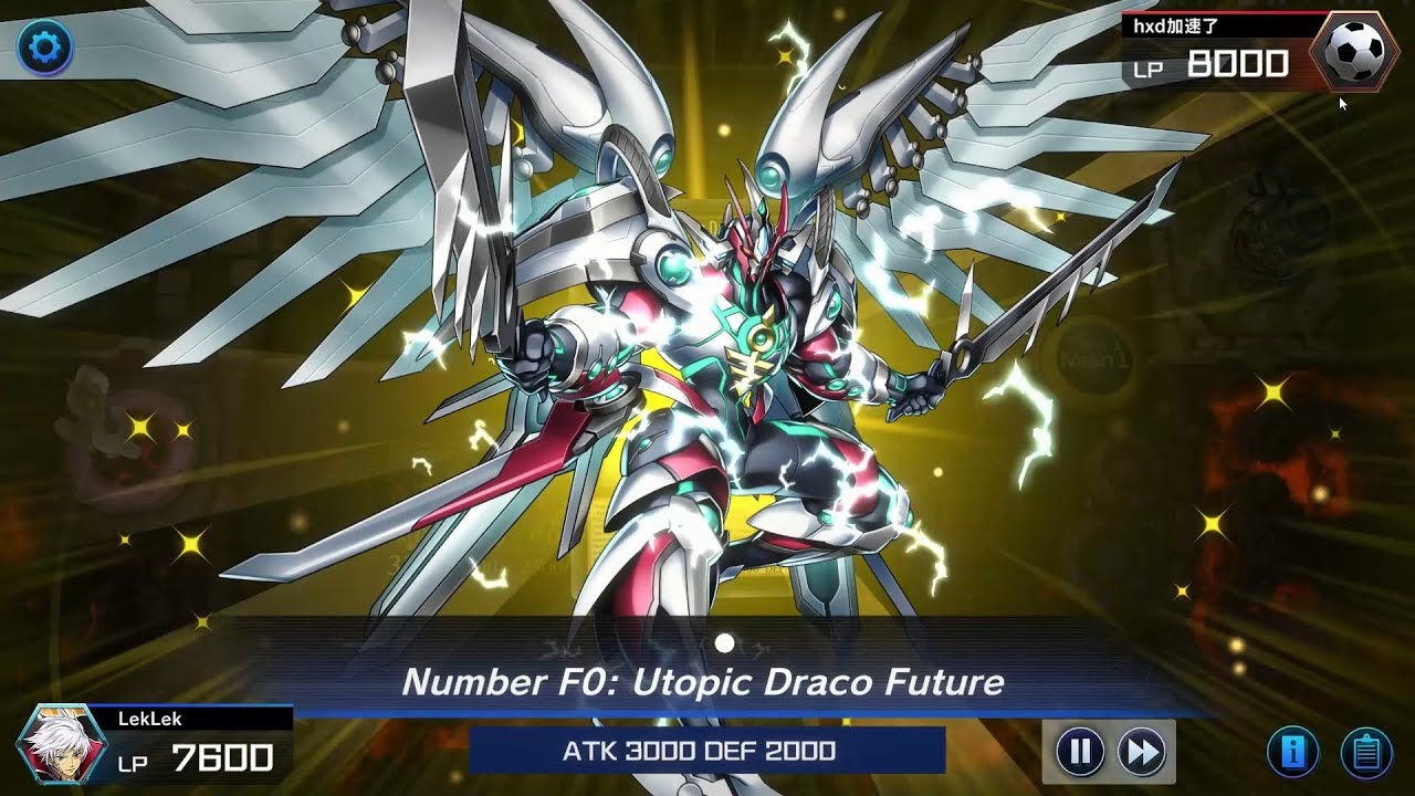 BLACKWINGS NEW COMBO IN PLATINUM RANK (UTOPIC DRACO FUTURE) | Yu-Gi-Oh! Master Duel
