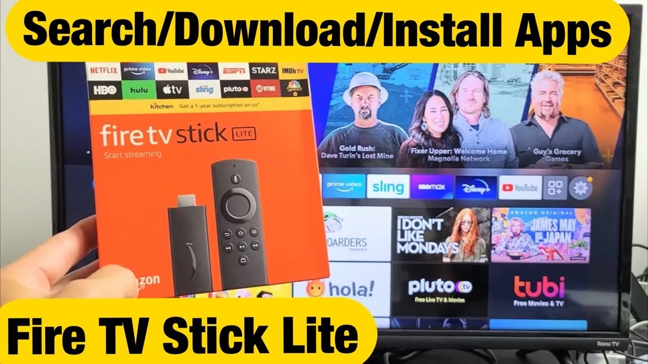 Fire TV Stick Lite: Как искать, скачивать и устанавливать приложения