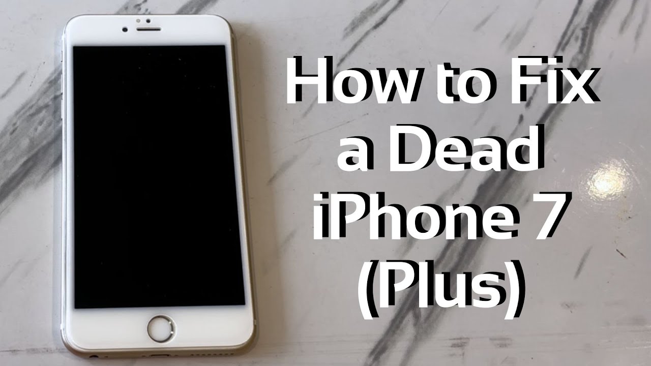 How to Fix a Dead iPhone 7 (Plus) | Not Turning On, Responding Or Indicating Charging