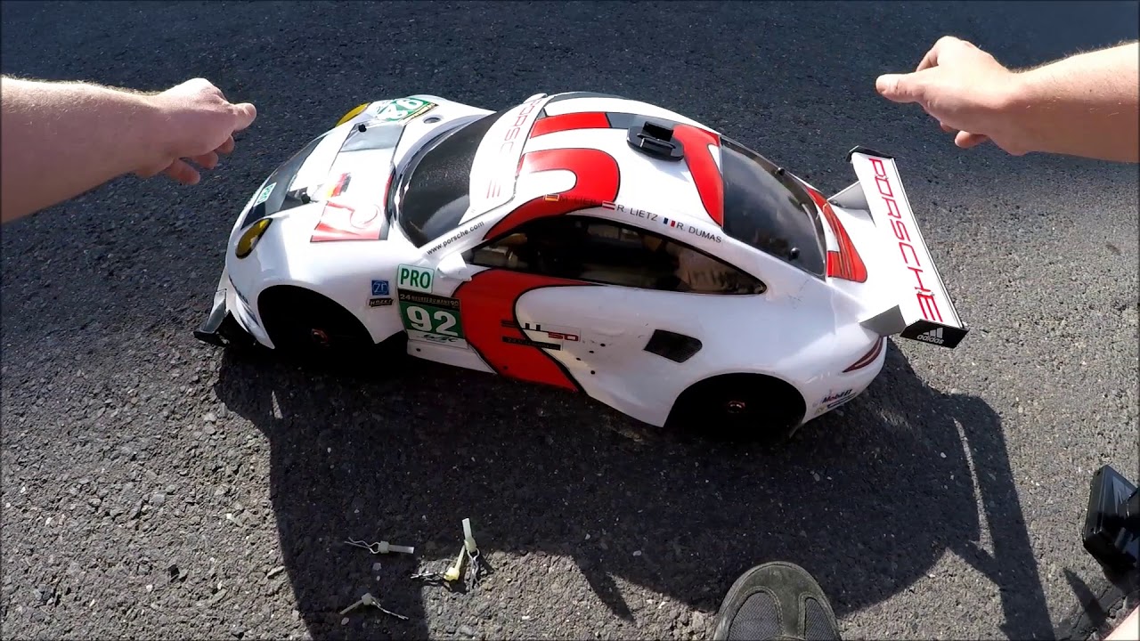 Absima TeamC Porsche 911 GR8LE 4WD 1:8 RTR BL Speedrun 4S