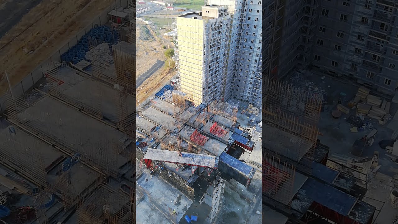 Rüzgar da tünel kalıp çalışması