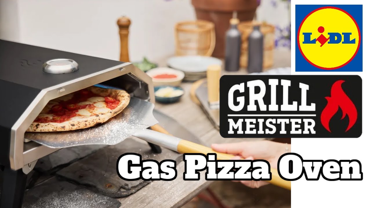 Lidl Grill Meister Gas Pizza Oven | Stone-Baked Pizza at Home?🍕