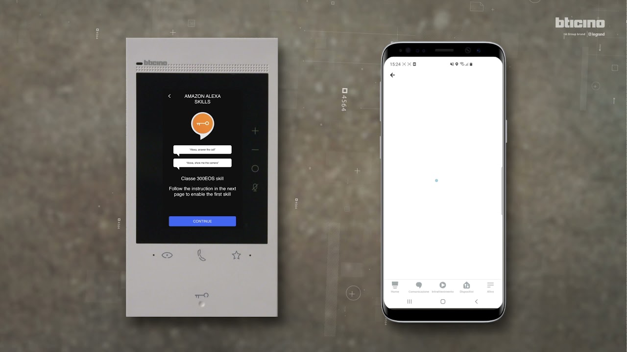 Konfiguration des Alexa Sprachasistenten  CLASSE 300EOS with Netatmo