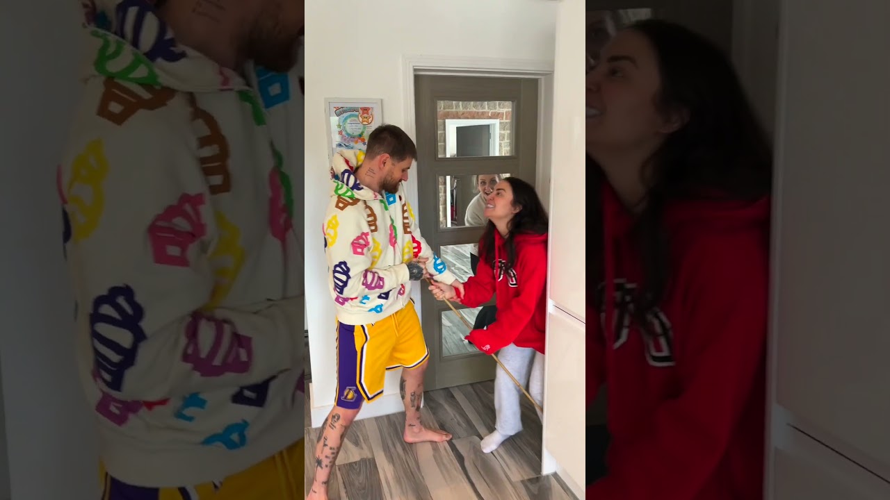 SHE REALLY SET HER UP!! PRANK! #shorts