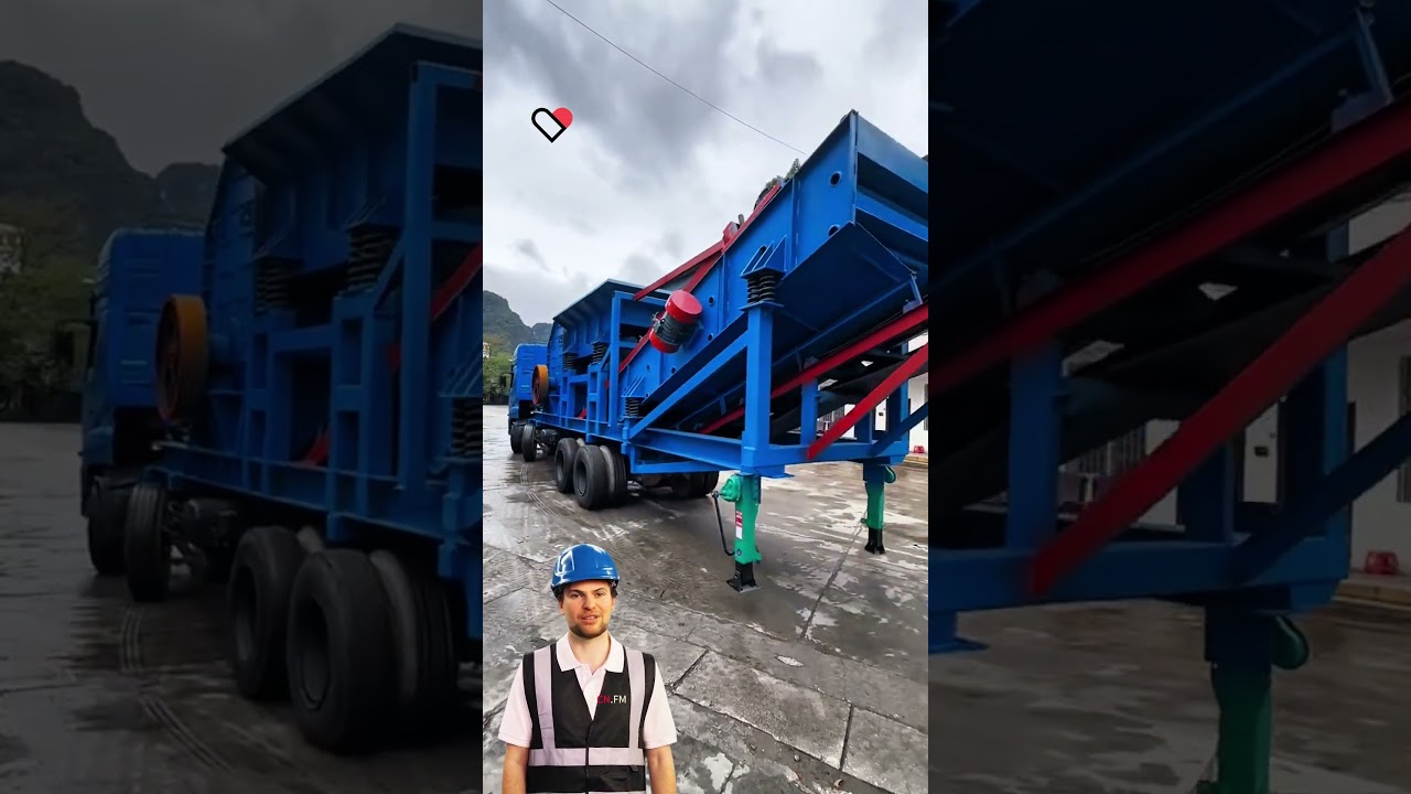 #fcnfm #usyoutube Mobile Stone Crusher Machine for Enhanced Productivity and Profitability in Mining