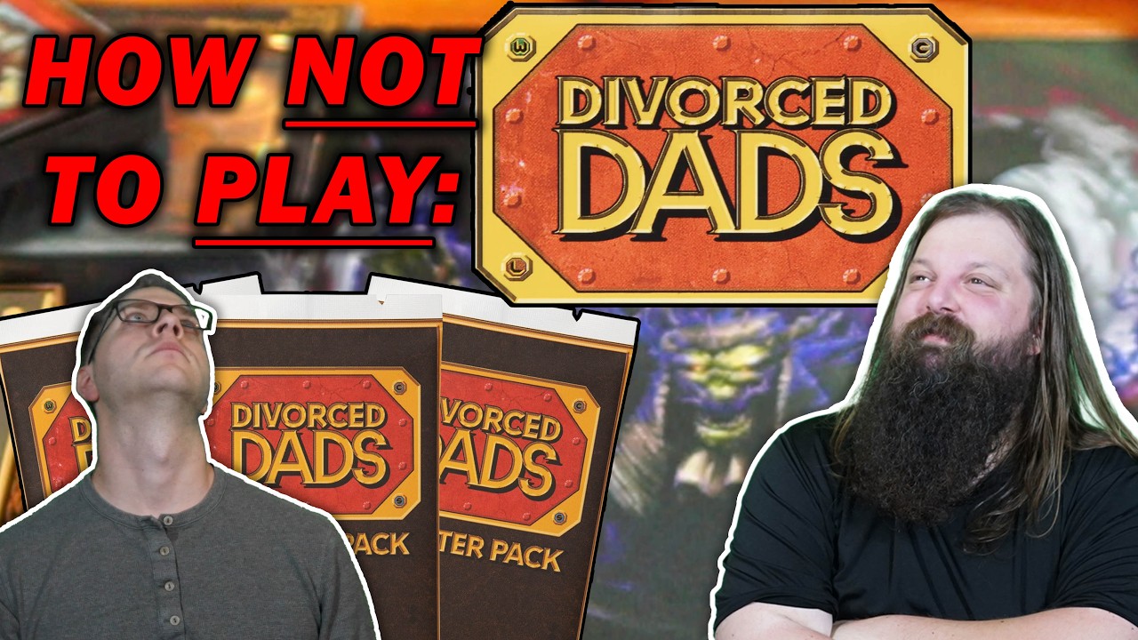 Divorced Dads Card Game: Battling our decks