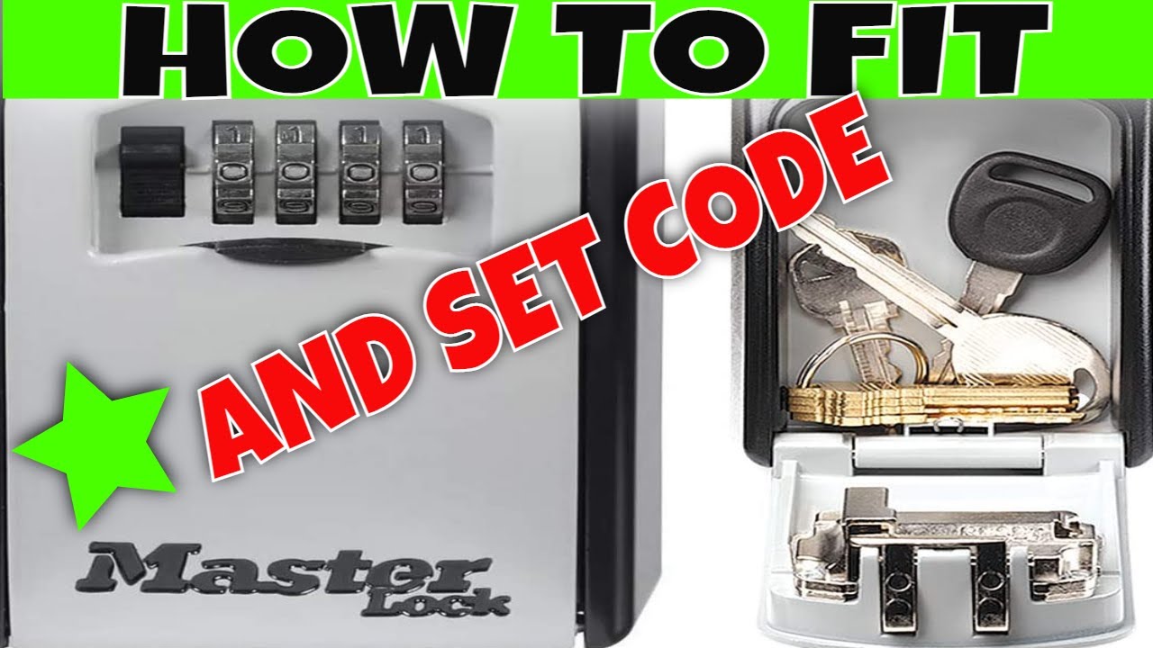 Как установить сейф для ключей | MASTERLOCK