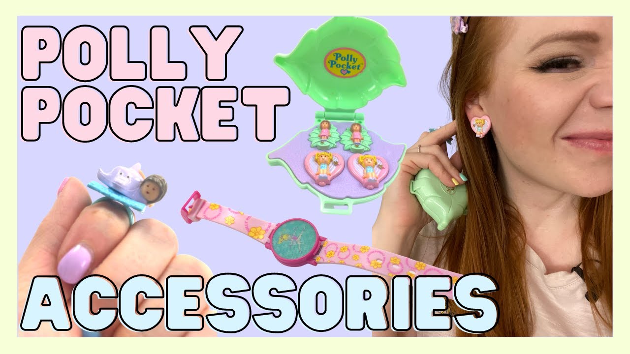POLLY POCKET JEWELRY AND ACCESSORIES! | Vintage Polly Pocket Collection