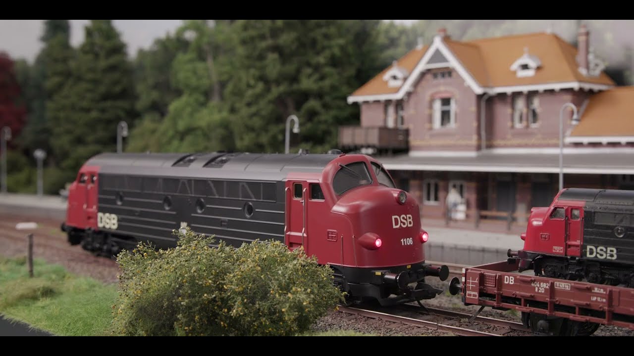Bezoek bij Buitenlust: Heljan NOHAB in spoor 0.
