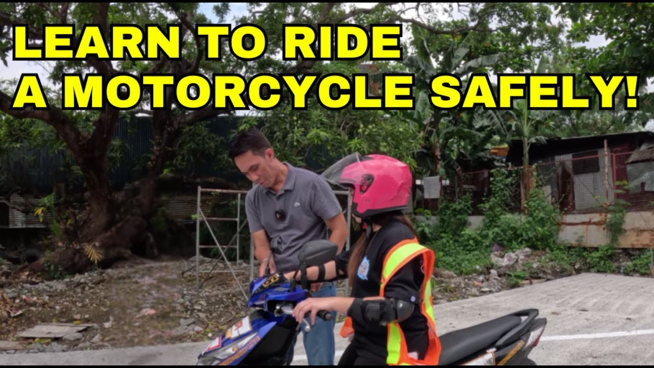 Learn to ride safely a motorcycle is quick and easy here with us!